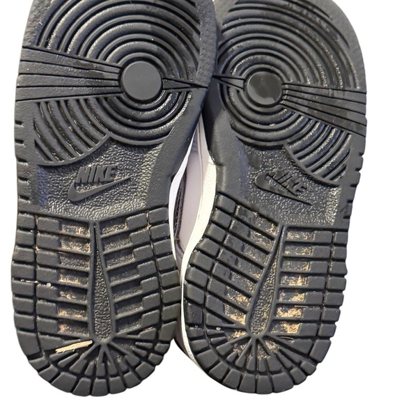 NIKE Toddler Dunk Low TD Grey Green Strike Sneakers Size 7C Unisex - Picture 8 of 10